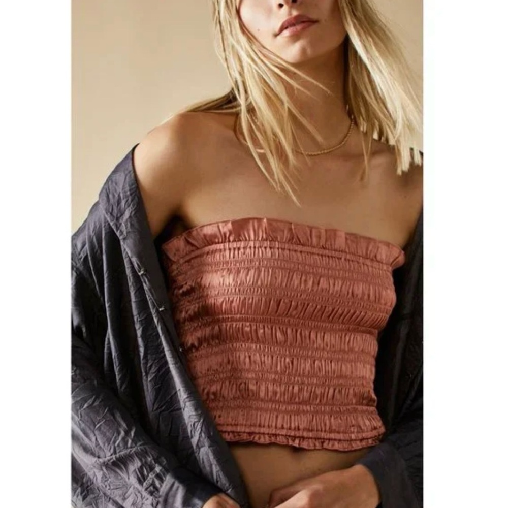 Free people Be Right Back Tube Top nwot